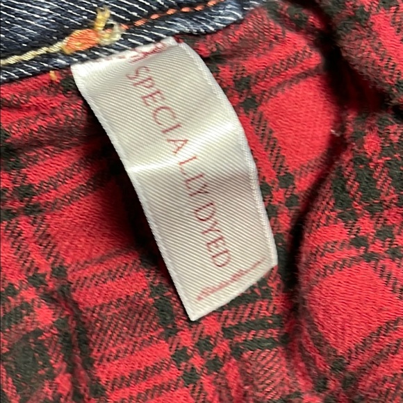 Eddie Bauer Flannel Lined Women's Relaxed Fit Straight Leg Jeans Size 10 - Picture 12 of 15